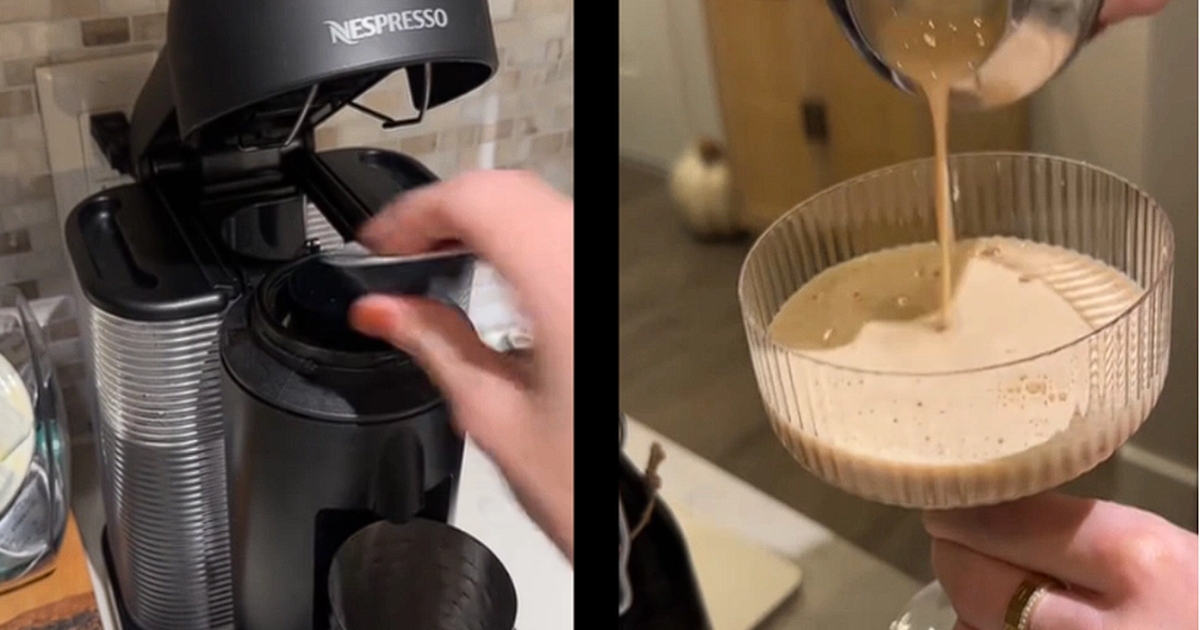 SilvesterSpezial Espresso Martini mit nur 3 Zutaten aus Kaffeekapseln zubereiten