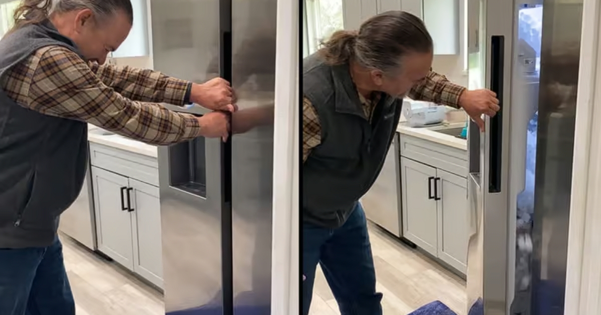 Parents to turn off ice maker Watch their frosty surprise upon